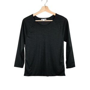 Standard James Perse Black Wool Blend Top Size 0
